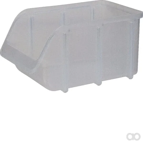 Hünersdorff - WE6727 - Aufbewahrungsbox 100x165x75mm, 0,73l Fassungsvermögen, Transparentes Polypropylen, Linbin Nr.2