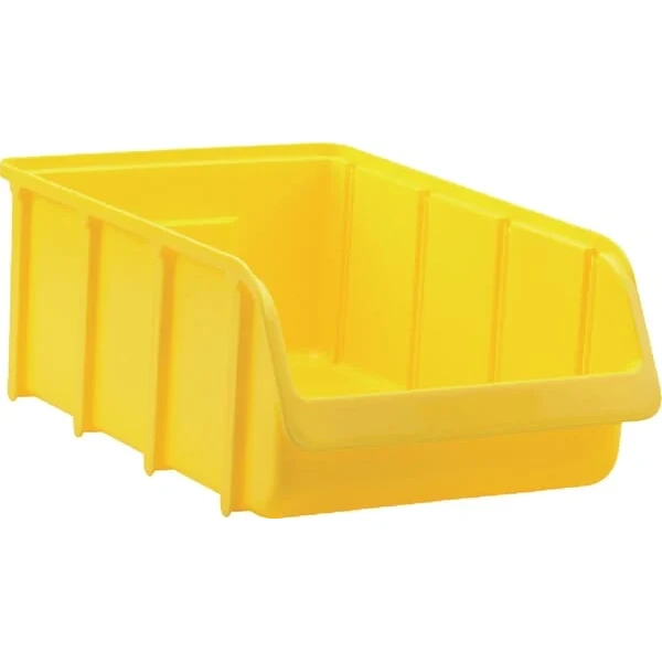 Hünersdorff - WE6752 - Aufbewahrungsbox 315x495x185mm, 19,27l Fassungsvermögen, Gelb Polypropylen, Linbin Nr.5