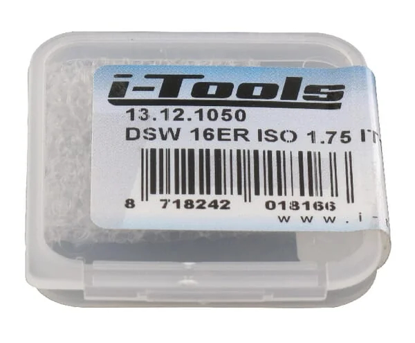 Huvema - DSW16ERISO175 - Gewindebohrung Platte 16er ISO 1,75