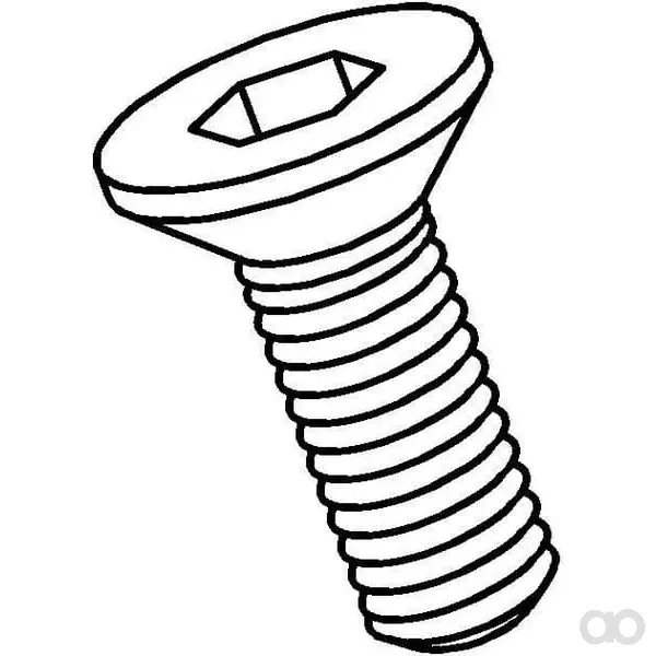 Huvema - SPSHP19 - Grundplattenschraube