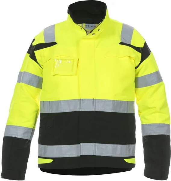 Hydrowear - 044479YB48 - Jacke, Gelb-Schwarz, Größe S, UK:34/EU:48, Trendy HI-VIS Linie, Harwich Hydrowear