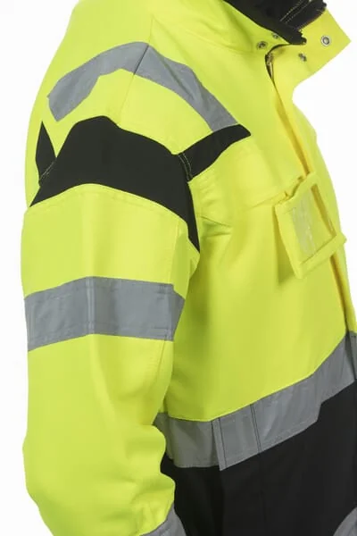 Hydrowear - 044479YB48 - Jacke, Gelb-Schwarz, Größe S, UK:34/EU:48, Trendy HI-VIS Linie, Harwich Hydrowear