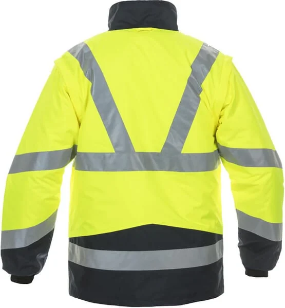 Hydrowear - 052030I2XL - Parka Jacke Hi-Vis Gelb-Blau Groesse 2XL UK:44/EU:58-60 Tenderline Pluto von Hydrowear