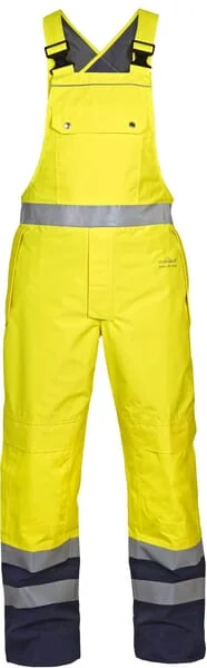 Hydrowear - 072260YNL - Regenoverall Wasserdicht Groesse L Warnfarbe Gelb/Blau Simply No Sweat von Hydrowear