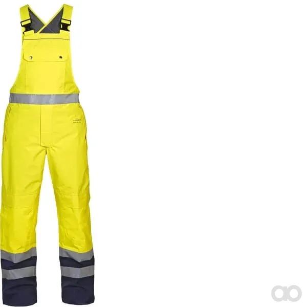 Hydrowear - 072260YNS - Regenoverall Wasserdicht Groesse S Warnfarbe Gelb/Blau Simply No Sweat von Hydrowear