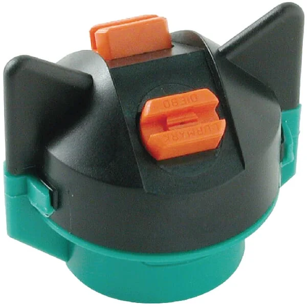 Hypro - 152607TC - Doppeldüsenkappe, Bajonett, SW8, Schwarz, mit Dichtung