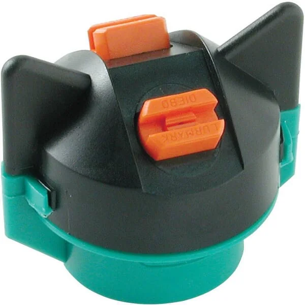 Hypro - 152607TC - Doppeldüsenkappe, Bajonett, SW8, Schwarz, mit Dichtung