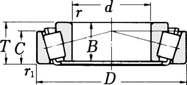 INA FAG - 30211A - Kegelrollenlager 55x100x22,75mm INA FAG