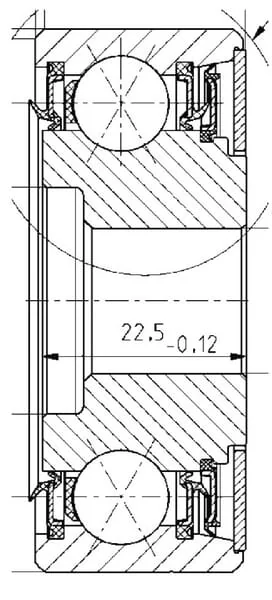 INA FAG - F56202402KLQ - Schraegkugellager 16,03x60x23mm INA FAG