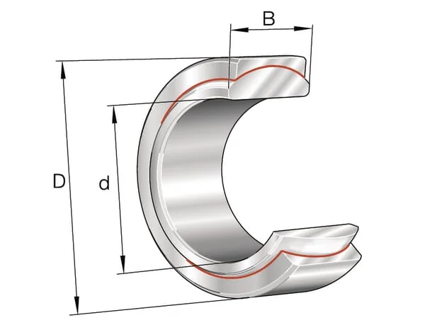 INA FAG - GE25UKINA - Radial-Gelenklager 25x42x20/16mm