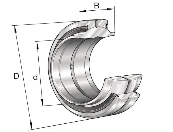 INA FAG - GE30HO2RSINA - Radial-Kugelgleitlager 30x47x30/18mm