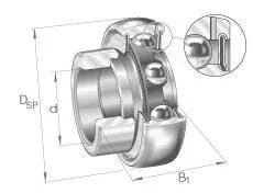 INA FAG - GRA014NPPBAS2V - Radial-Pendelkugellager