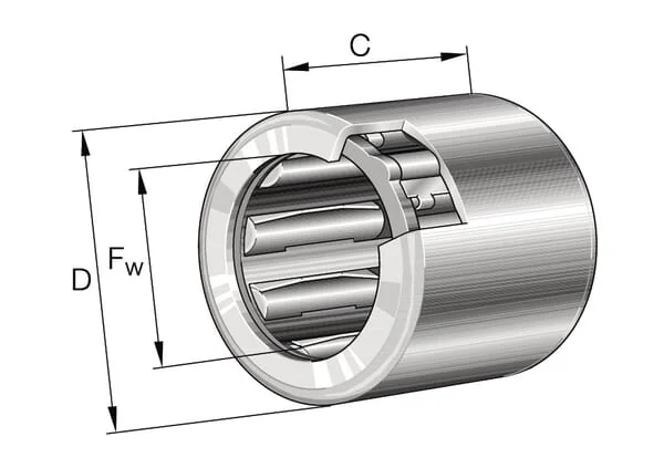 INA FAG - HF3520 - Freilauf Stahlkaefig