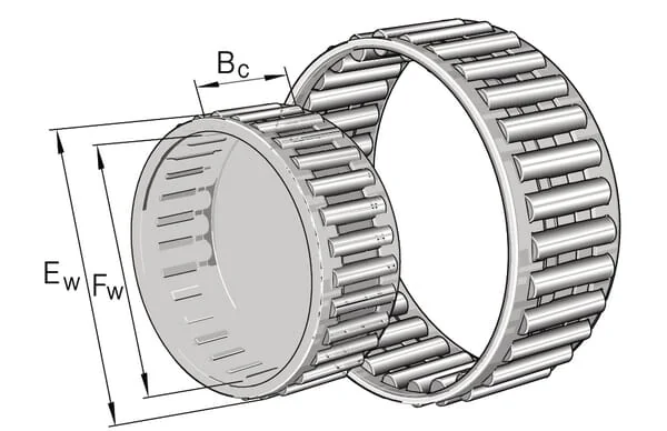 INA FAG - K323916 - Axialnadelrollenlager