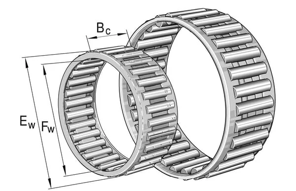 INA FAG - K404517 - Axialnadelrollenlager
