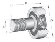 INA FAG - KR52012RS - Bolzenlaufrolle