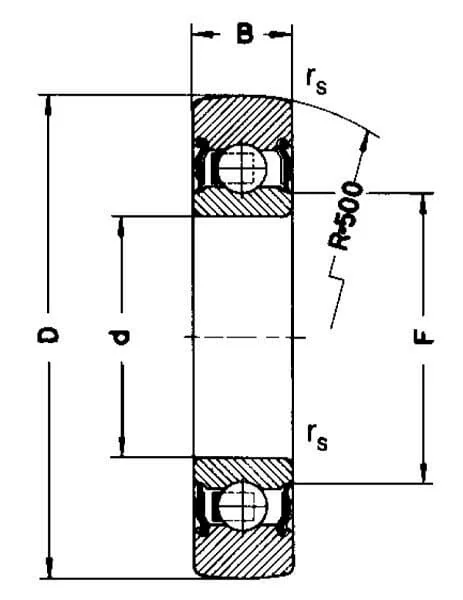 INA FAG - LR2072RSR - Spurlager
