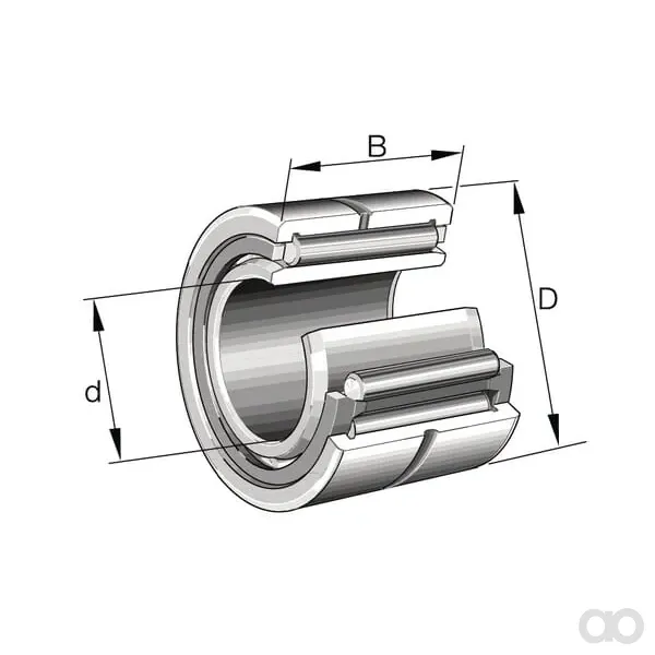 INA FAG - NKI2520 - Nadelrollen mit Innenring