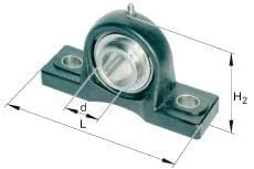 INA FAG - PASE25TVFA1255 - Lagerdeckel Corrotect