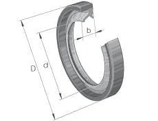 INA FAG - SD25X35X4A - Oeldichtring 25x35x4mm Typ SD