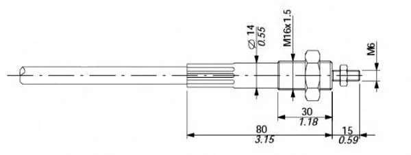Indemar - AKCZ6000 - Steuerkabel AK-CG 6000 mm