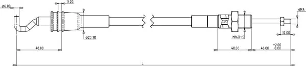 Indemar - IMCWH3000 - Kabel Mit Einzelhebel 3 M