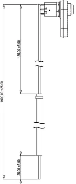 Indemar - IMFPCL84701B - Frontplatte Mit Einem Knopf