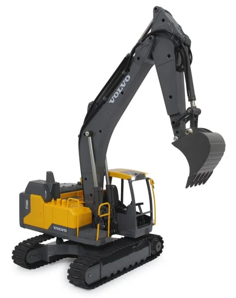 Jamara - JA406300 - Bagger Volvo EC160E Metall 1:16 Mit Schalengreifer Und Abbruchhammer