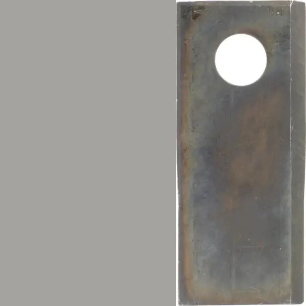 JF - 8113800061 - Mähbalkenmesser Links 114x48x4mm Loch Diameter 19mm; Geeignet für Kongskilde JF/Stoll