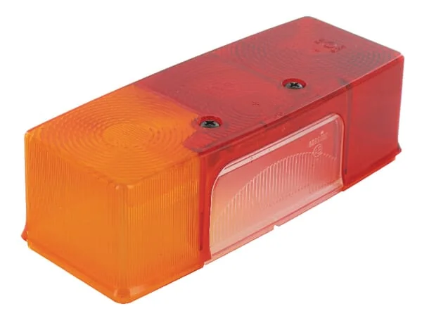 Jokon - 196023111 - Lichtscheibe, Rot/Transparent/Bernstein Hinten/Links Jokon