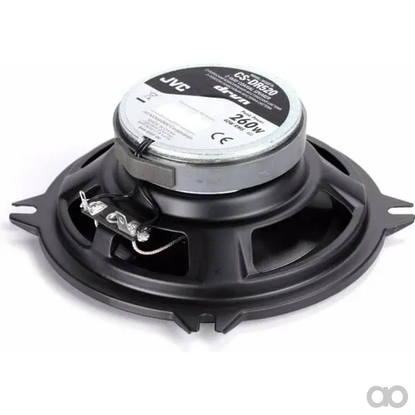 JVC Kenwood - CSDR520 - Lautsprecher-Set 130mm 40W/260W