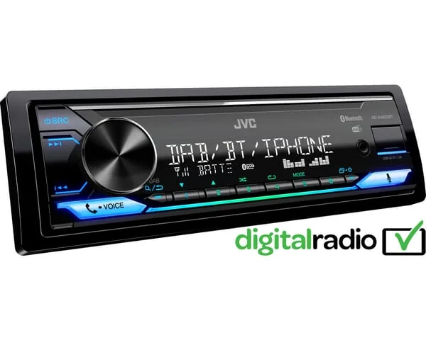 JVC Kenwood - KDX482DBT - Radio USB BT DAB+ Farbdisplay