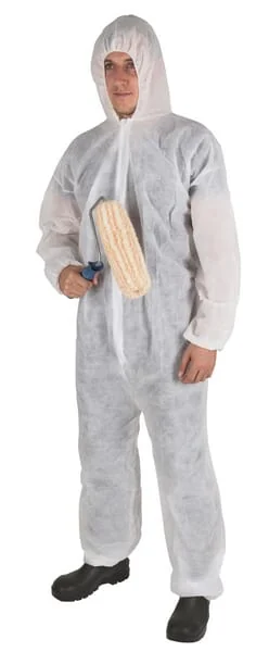 Kerbl - 3431KER - Einweg-Overall XXL, Weiss, 45gr