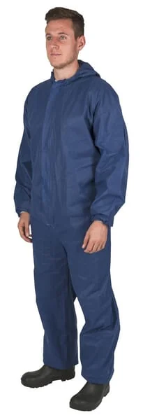 Kerbl - 3432KER - Einweg-Overall L, Blau, 55gr