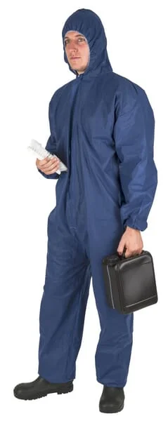 Kerbl - 3433KER - Einweg-Overall XL, Blau, 55gr