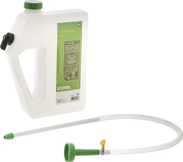 Kerbl - VV14695 - Kaelber-Drencher Profi 4l mit Flexiblem Schlauch (105cm)