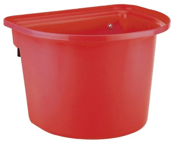 Kerbl - VV32851 - Eimer mit Halterung, 12l, Rot