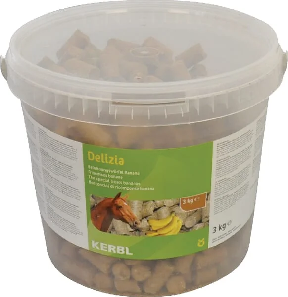 Kerbl - VV7810 - Pferdeleckerlis Banane 3 kg