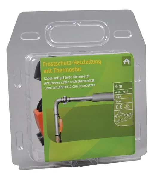 Kerbl - WE223586 - Heizdraht Mit Thermostat 4m