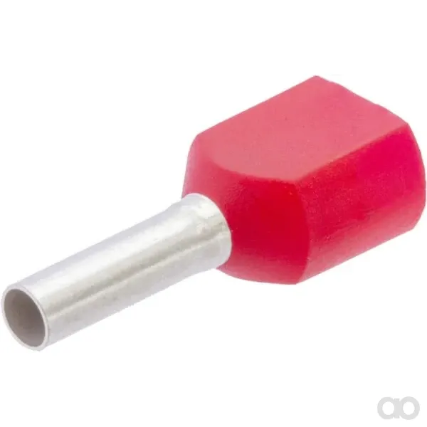 Klauke - 8718 - Kabelendhuelle Rot, 1MM² (100x), Klauke
