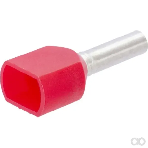 Klauke - 8718 - Kabelendhuelle Rot, 1MM² (100x), Klauke