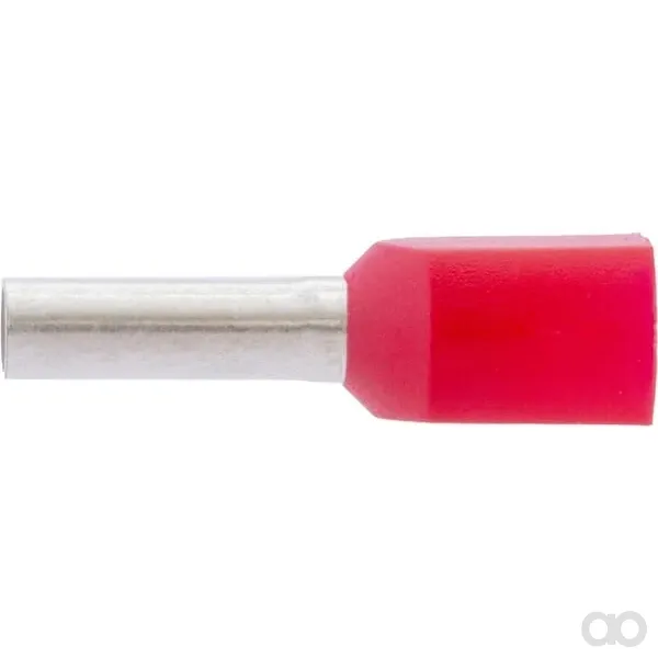 Klauke - 8718 - Kabelendhuelle Rot, 1MM² (100x), Klauke