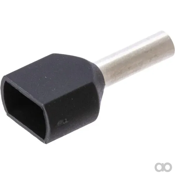 Klauke - 8728 - Kabelendhuelle Schwarz, 1,5MM² (100x), Klauke