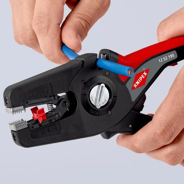 Knipex - TA1252195 - Isolierabstreifer Automatisch, Precistrip16