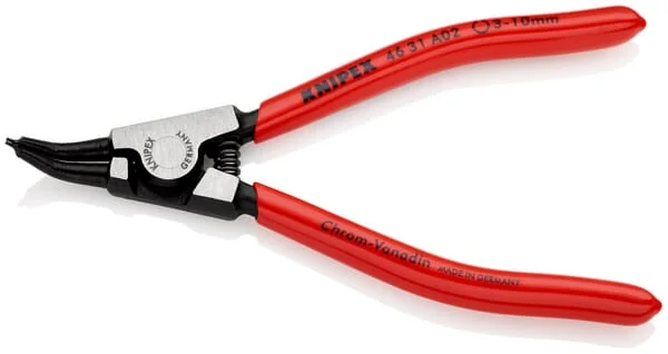 Knipex - TA4631A02 - Sicherungsringzange Diameter 3-10mm Außen 45° Abgewinkelt