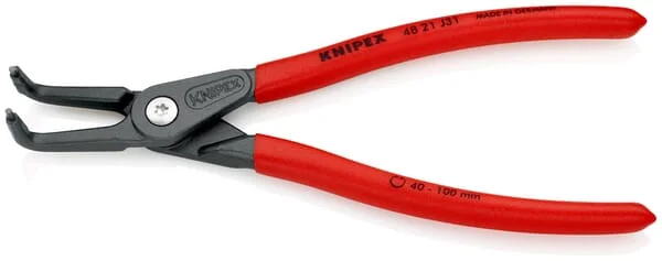 Knipex - TA4821J31 - Sicherungsringzange Diameter 40-100mm Abgewinkelt 90°