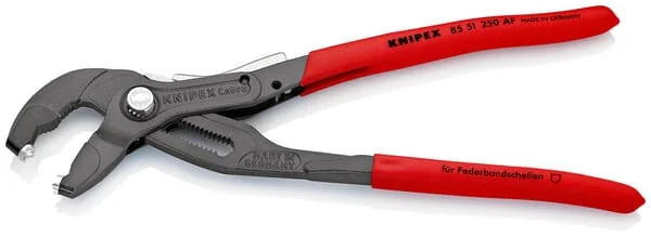 Knipex - TA8551250AF - Federrohrschellen-Zange