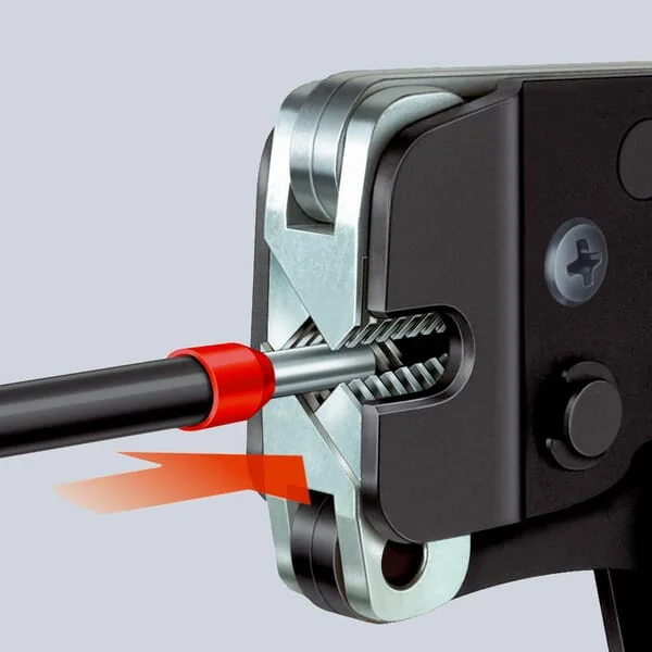 Knipex - TA975309 - Crimpzange Fuer Kabelende