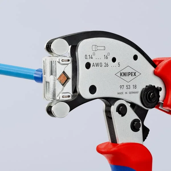 Knipex - TA975318 - Selbsteinstellende Crimpzange