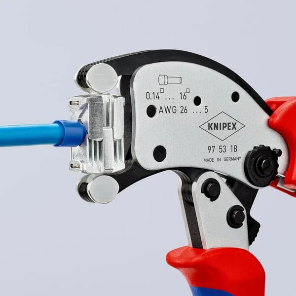 Knipex - TA975318 - Selbsteinstellende Crimpzange